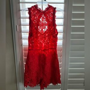 Wedding guest Red jumper